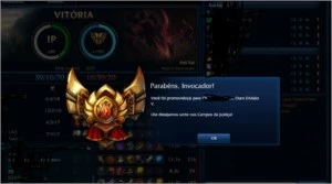 ELO UP PRO OURO - League of Legends LOL