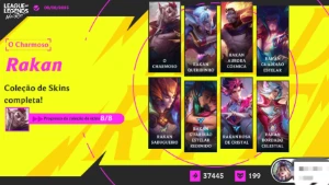 Conta Wild Rift 199 Skins Ahri Full - League of Legends: Wild Rift LOL WR