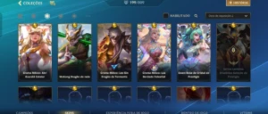 Conta Wild Rift 199 Skins Ahri Full