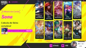 Conta Wild Rift 199 Skins Ahri Full - League of Legends: Wild Rift LOL WR