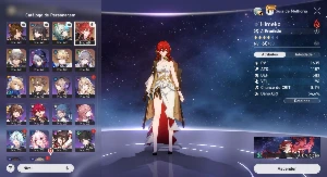 Star Rail Anaxa+Bis,Ruan Mei,Bronya+Bis,Himeko+Bis+2p5* AR45 - Genshin Impact