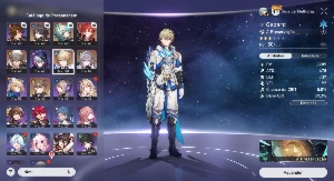 Star Rail Anaxa+Bis,Ruan Mei,Bronya+Bis,Himeko+Bis+2p5* AR45 - Genshin Impact