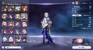 Star Rail Anaxa+Bis,Ruan Mei,Bronya+Bis,Himeko+Bis+2p5* AR45 - Genshin Impact
