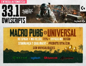 MACRO - PUBG STEAM - (VITALICIO) UNIVERSAL