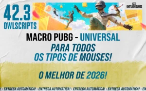 MACRO - PUBG STEAM - (VITALICIO) UNIVERSAL TODOS MOUSES