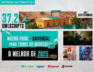 MACRO - PUBG STEAM - (VITALICIO) UNIVERSAL TODOS MOUSES