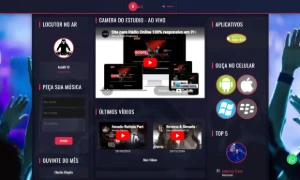 Site Web Rádio Responsivo Administrável Script Php 2026 - Sites, Lojas e Sistemas Prontos Sites e Scripts