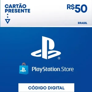 Gift card Playstation Network- PSN R$ 50 Reais - Gift Cards
