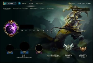 CONTA BORDA OURO 60+ CHAMPS E VARIAS SKINS ! PROMOÇAO - League of Legends LOL