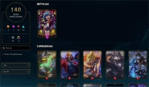 Conta League Of Legends LOL