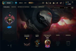 Conta lvl 640 +179 skins Main zed 740k mastery + conta pyke - League of Legends LOL