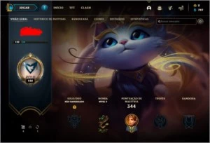 Conta League of Legends 182 Campeões LOL