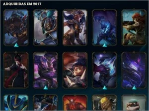 Conta League of Legends 182 Campeões LOL