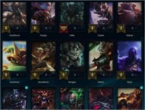 Conta League of Legends 182 Campeões LOL