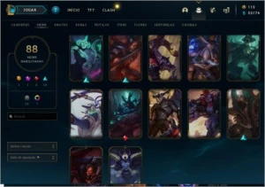 Conta LoL (2014) Diversas SKINS e ICONES! - League of Legends