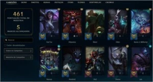 CONTA LOL - 129 SKINS - LEVEL.238 - League of Legends