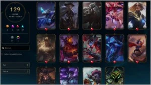 CONTA LOL - 129 SKINS - LEVEL.238 - League of Legends