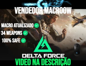 Macro Delta Force - Mouses Logitech - (Lifetime) 100% SAFE