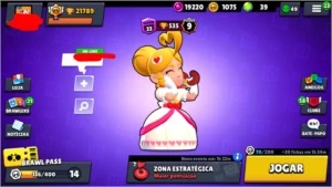 Conta Brawl stars, todos os brawlers, 21k800 trofeus
