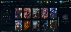 CONTA GOLD S11 - League of Legends LOL