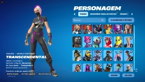 Conta Fortnite 213 skins preço negociável