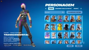 Conta Fortnite 213 skins preço negociável