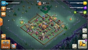 Centro de vila 11 barato - Clash of Clans