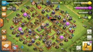 Centro de vila 11 barato - Clash of Clans