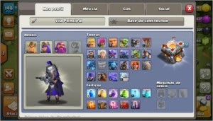 Centro de vila 11 barato - Clash of Clans