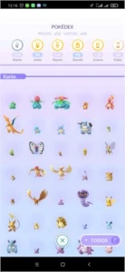 Conta pokémon nível 42