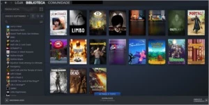 Conta steam muitos jogos, lvl 23