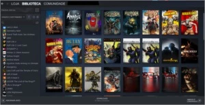 Conta steam muitos jogos, lvl 23