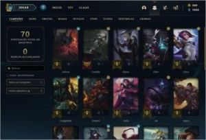 CONTA MESTRE LOL UPADA NA MÃO - League of Legends