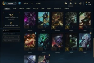 CONTA MESTRE LOL UPADA NA MÃO - League of Legends