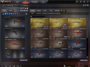 Conta de Crossfire com 4 Vit e várias MNS de ZP e GP