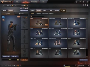 Conta de Crossfire com 4 Vit e várias MNS de ZP e GP
