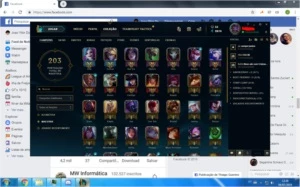Conta diamante 4 - League of Legends LOL