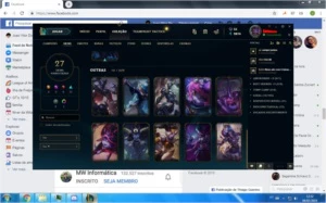 Conta diamante 4 - League of Legends LOL