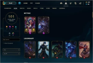 CONTA MESTRE LOL  SKIN VITORIOSA 2013-2020 - League of Legends