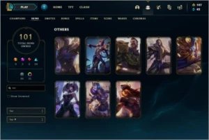 CONTA MESTRE LOL  SKIN VITORIOSA 2013-2020 - League of Legends