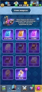 CLASH ROYALE NÍVEL 13 COM 42 CARTAS FULL 600K OURO 33 EMOTES