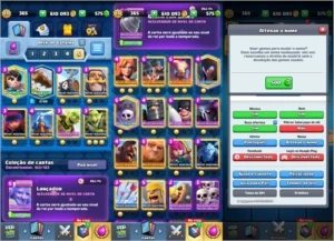 CLASH ROYALE NÍVEL 13 COM 42 CARTAS FULL 600K OURO 33 EMOTES