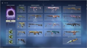 Conta Valorant (muitas facas e skins)