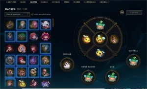 Conta LoL Unranked 130 + skins - League of Legends