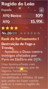 Ast Mona Constelação 2 + Bennett + Razor + Leia! - Genshin Impact