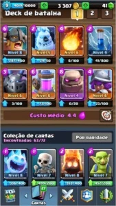CLASH ROYALE LEVEL 9 COM 6 LENDÁRIAS