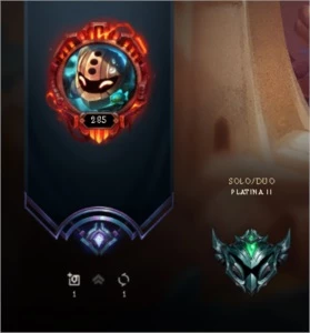 Conta de League of Legends - Platina 2 LOL
