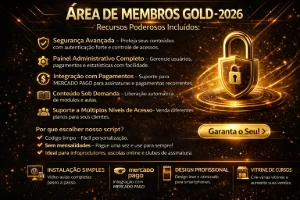 Área De Membros - Member Gold 