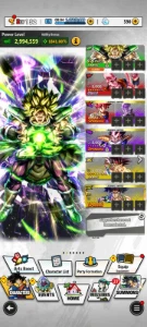 Conta Db Legends - Pronta Pro Pvp (Lr Broly /Ul Buhan - Dragon Ball Legends