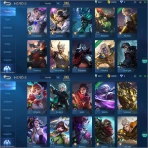 Conta Mobile Legends